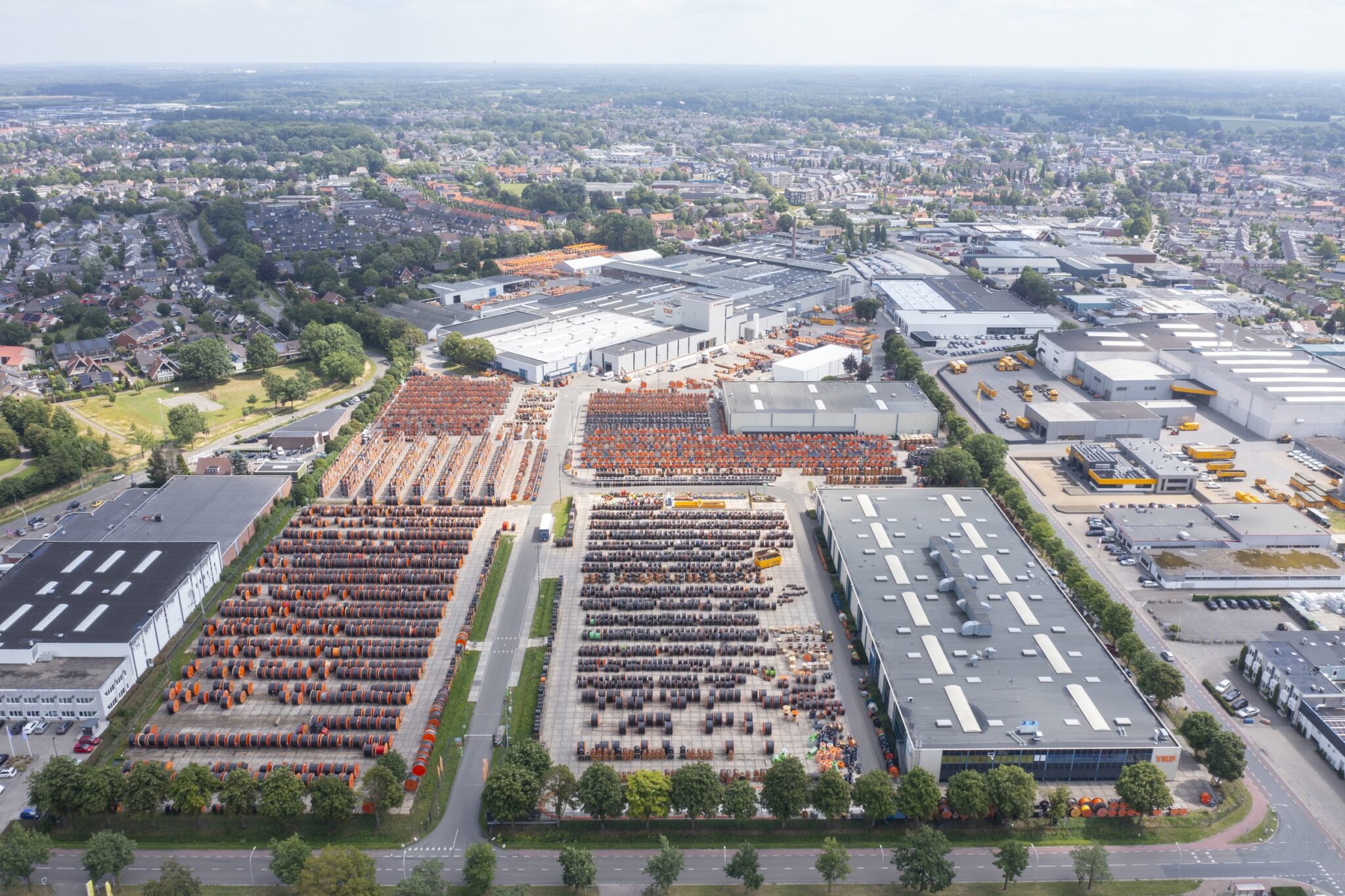 Industriële Drone fotografie